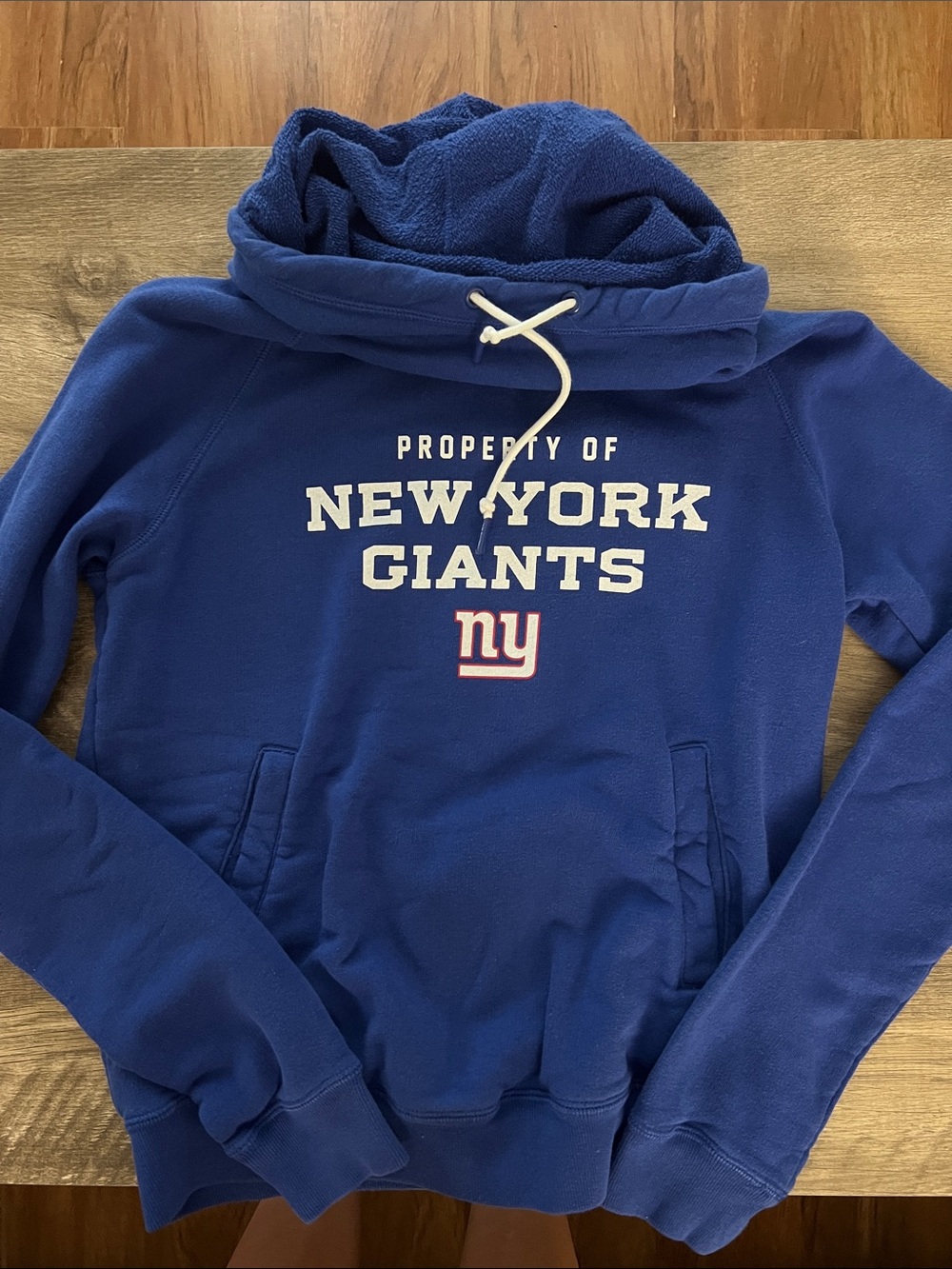 NFL Royal Blue Nike Team Apparel Hoodie with Grey Trim